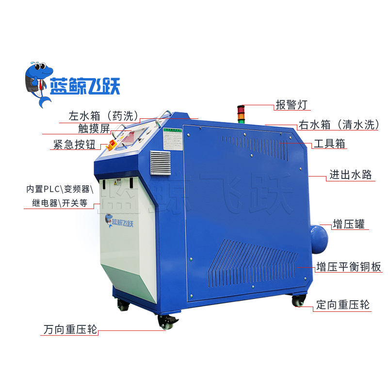 塑胶脉冲式水路模具清洗机